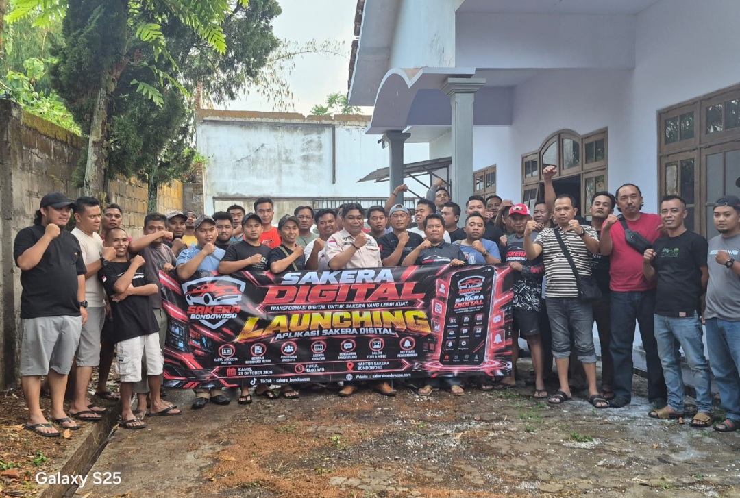 Sakera Bondowoso Gebrak Era Digital, Luncurkan Aplikasi Terintegrasi untuk Anggota dan Masyarakat
